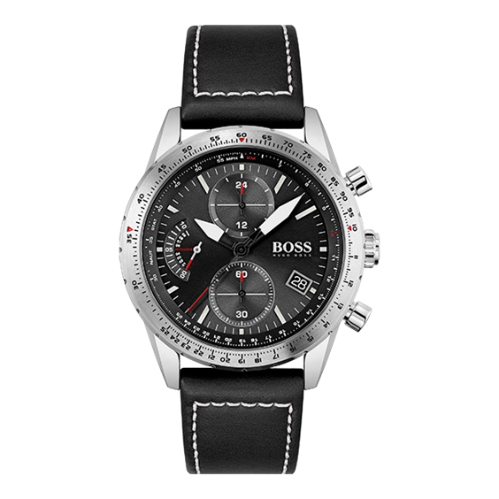 Reloj Hugo Boss Hombre Pilot Edition Chrono in Acero 1513853 - 1513853